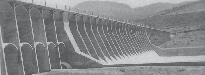 Strengthening of the Beni Bahdel dam, Algeria - 1939